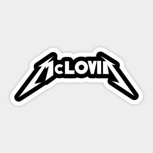 McLovin Metal Sticker